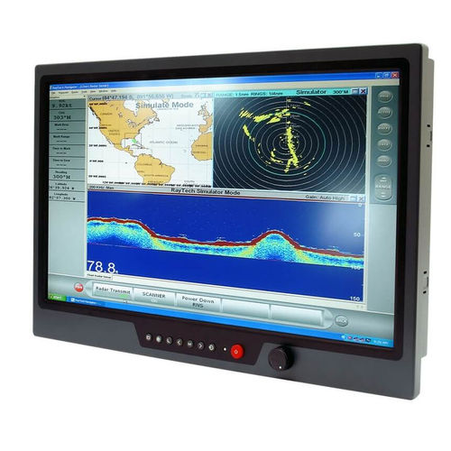 液晶显示器 - NPD2118 - Litemax Electronics Inc. - 电阻式触摸屏 / 航海用 / 21.5"
