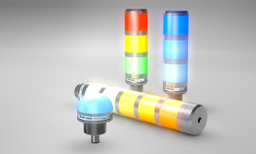 LED式多层警示灯 - SBP-RGB-R50D-B5 - di-soric - 频闪 / 3色 / 模块化