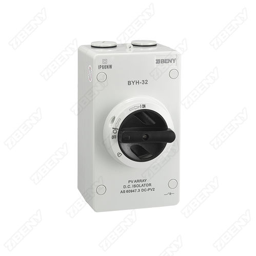 旋转隔离开关 - BYH-32 - Zhejiang Benyi Electrical Co.,ltd. - 低电压 / 4极 / 2极