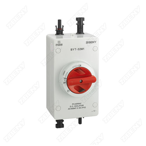 旋转隔离开关 - BYT-32M1 - Zhejiang Benyi Electrical Co.,ltd. - 低电压 / 4极 / 直流