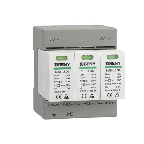 直流防雷盒 - BUD-1500 - Zhejiang Benyi Electrical Co.,ltd. - 2 型 / 电子设备 / 用于光伏设备
