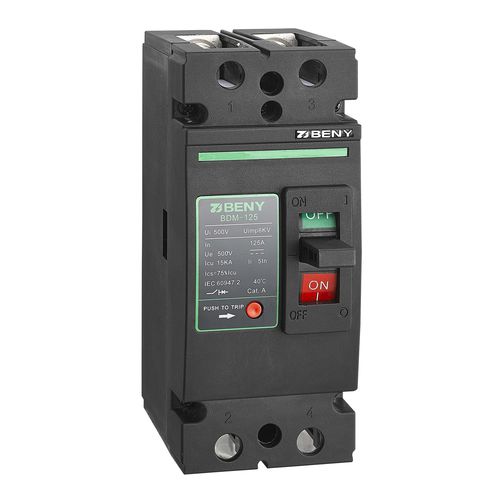 热量断路器 - BDM-125 - Zhejiang Benyi Electrical Co.,ltd. - 直流 / 用于过载 / 2极