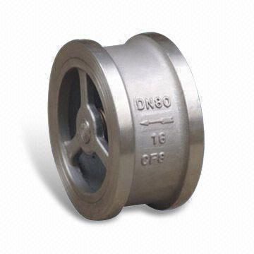 碟式止回阀 - LD 003-CK1 - Pipe Valve Flange Factory Landee - 晶片 / 不锈钢 / 钢