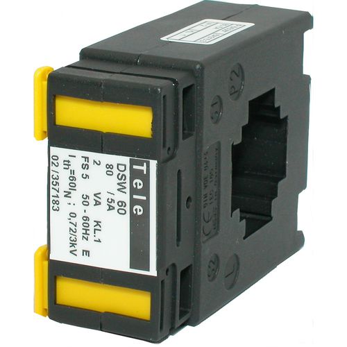 变压器电流互感器 - DSW 60 - TELE Haase Steuergeraete GmbH - DIN导轨 / 固定式 / 交流