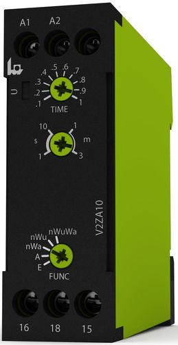 电子定时继电器 - V2ZA10 3MIN - TELE Haase Steuergeraete GmbH - 模拟 / 延时 / DIN导轨