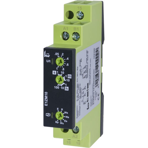 电子时间继电器 - E1ZM10 12-240V AC/DC - TELE Haase Steuergeraete GmbH - 防护 / 多功能 / 脉冲