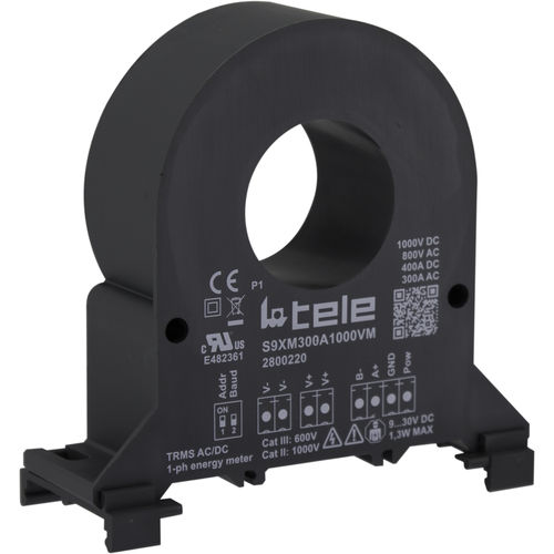 单相电能表 - S9XM300A1000VM - TELE Haase Steuergeraete GmbH - DIN导轨 / 壁挂 / 面板型