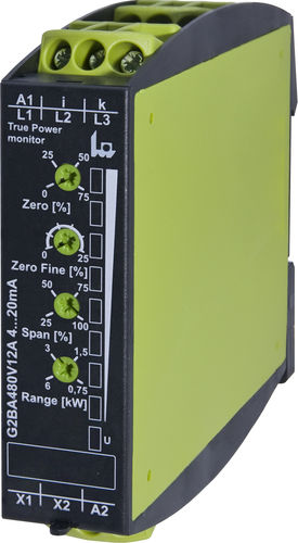 DIN导轨功率换能器 - G2BA480V12A 4...20mA - TELE Haase Steuergeraete GmbH - 三相