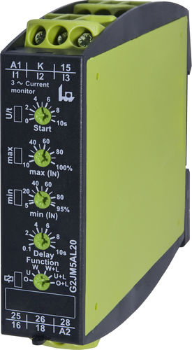 电流监控继电器 - G2JM5AL20 24-240V AC/DC - TELE Haase Steuergeraete GmbH - 2NO/NF / 交流 / 三相