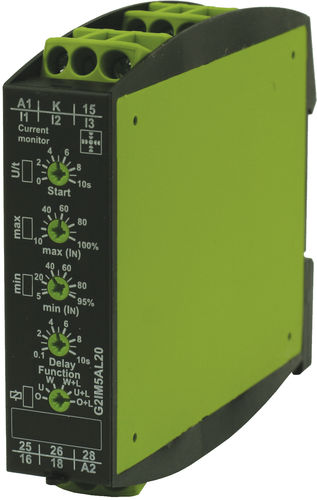 电流监控继电器 - G2IM5AL20 24-240V AC/DC - TELE Haase Steuergeraete GmbH - 2NO/NF / DIN导轨