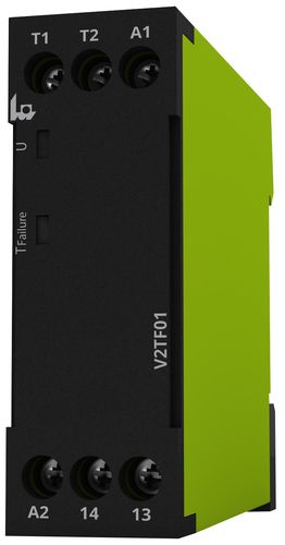 温度监控继电器 - V2TF01, PTC  - TELE Haase Steuergeraete GmbH - 1NF / DIN导轨 / 自动复位