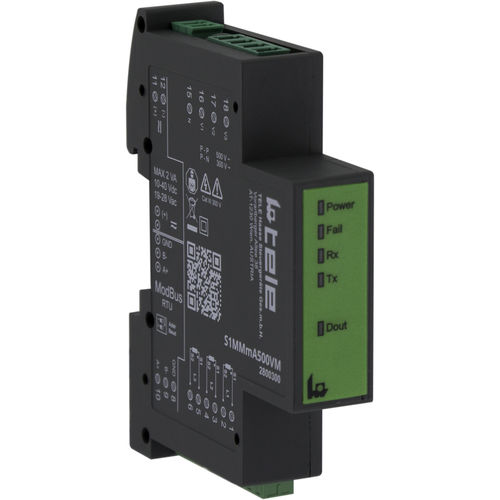 三相电能表 - S1MMmA500VHM - TELE Haase Steuergeraete GmbH - DIN导轨 / 可编程 / RS-485