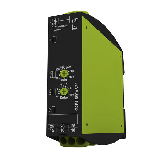 欠压监控继电器 - G2PU690VS20 - TELE Haase Steuergeraete GmbH - 相位顺序 / 断相 / 相位不平衡