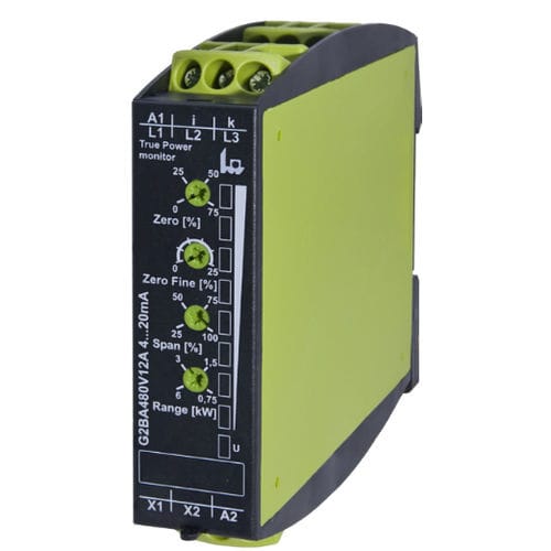 DIN导轨功率换能器 - G2BA480V12A 0...10V - TELE Haase Steuergeraete GmbH - 三相