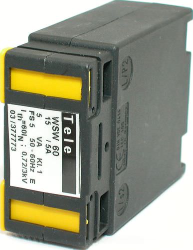 变压器电流互感器 - WSW 60 - TELE Haase Steuergeraete GmbH - DIN导轨 / 固定式 / 交流