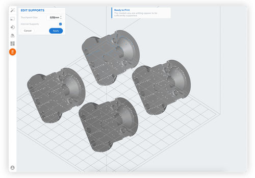模型制作3D打印软件 - PreForm - Formlabs - CAD