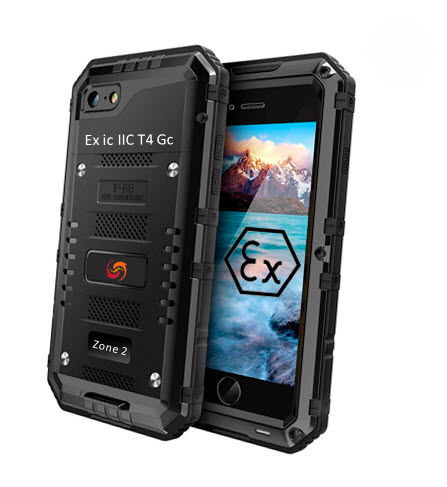 防爆燃工业智能手机 - Explosion proof iphone 8 - Atexxo B.V. - 本质安全 / ATEX