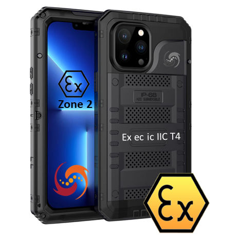 WiFi工业智能手机 - ATEX iPhone 13 - Atexxo B.V. - 蓝牙 / 本质安全 / ATEX