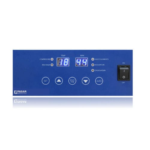 温度指示器及控制器 - FE1043 - Fasar Elettronica S.r.l. - 湿度 / 数字 / LED式