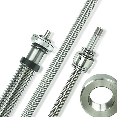 定制丝杠 - CUSTOMIZED THREADED SCREW WITH SHANK MACHINING - Bimeccanica s.r.l. - 不锈钢 / 铝制 / 带螺母
