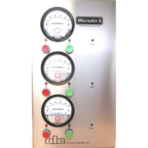 超低压压力调节器 - MultiAir 3-channel MicroAir II - On Line Controls, Inc. - 用于空气 / 多级 / 用于挠性管挤压
