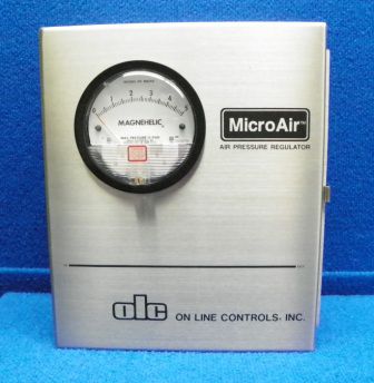 空气压力调节器 - MicroAir I - On Line Controls, Inc. - 弹簧 / 单级 / 精准