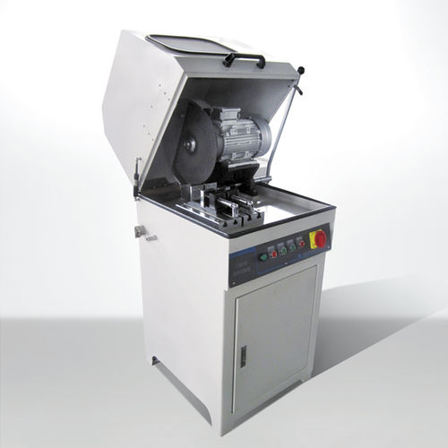 金相切割机 - iqiege ®-2100D - Laizhou Weiyi Experiment Machine Manufacturing Co., Ltd. - 旋转刀 / 用于金属 / 样本