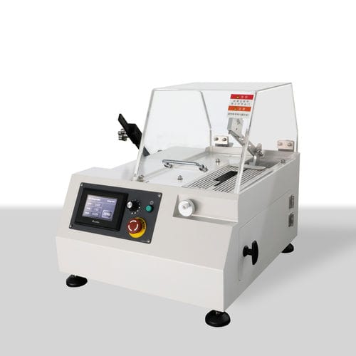 旋转刀切割机 - iqiege 50S - Laizhou Weiyi Experiment Machine Manufacturing Co., Ltd. - 用于金属 / 管道 / 板材