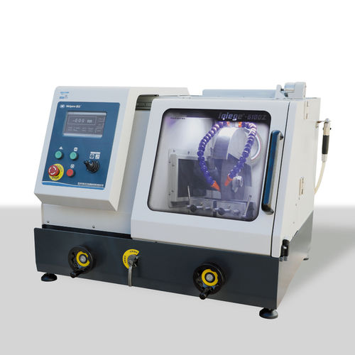 金相切割机 - iqiege 6100D - Laizhou Weiyi Experiment Machine Manufacturing Co., Ltd. - 旋转刀 / 用于金属 / 样本