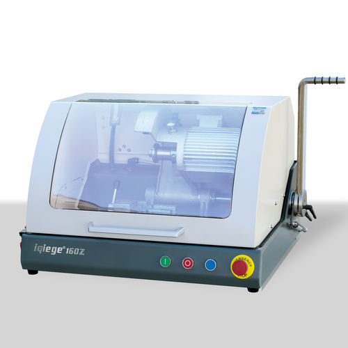 旋转刀切割机 - iqiege ®-160Z - Laizhou Weiyi Experiment Machine Manufacturing Co., Ltd. - 用于金属 / 样本 / 金相