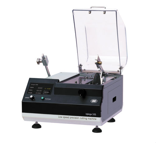 旋转刀切割机 - iqiege®50S - Laizhou Weiyi Experiment Machine Manufacturing Co., Ltd. - 圆盘 / 实验室 / 手动装载
