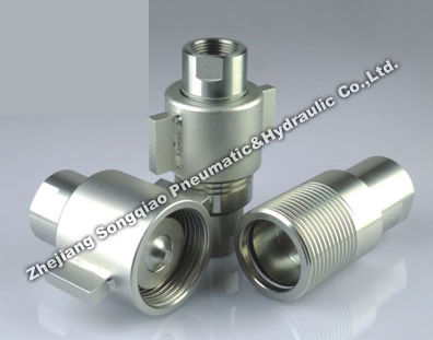 液压接头 - KZE-BE series - Zhejiang Songqiao Pneumatic and Hydraulic Co.,Ltd - 用于气体 / 螺纹 / 快速