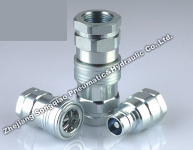 快速接头 - LSQ-TNV series - Zhejiang Songqiao Pneumatic and Hydraulic Co.,Ltd - 液压 / 钢 / 农用