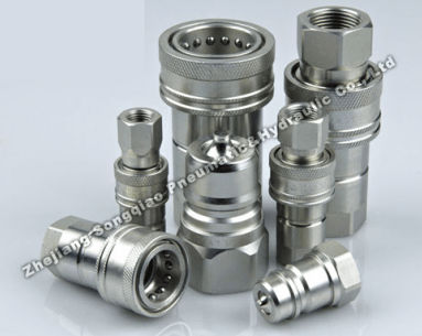 快速接头 - LSQ-ISOA series - Zhejiang Songqiao Pneumatic and Hydraulic Co.,Ltd - 液压 / ISO / 钢