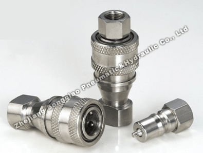 快速接头 - KZF series - Zhejiang Songqiao Pneumatic and Hydraulic Co.,Ltd - 用于化学品 / 用于气体 / 承插式
