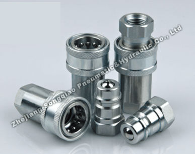 快速接头 - LSQ-S4 series - Zhejiang Songqiao Pneumatic and Hydraulic Co.,Ltd - 液压 / 短酷式 / 金属