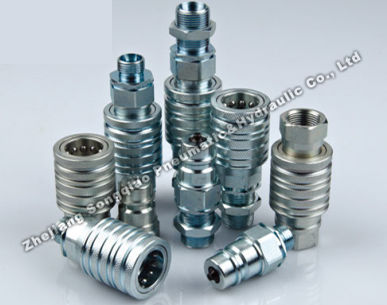 快速接头 - LSQ-S5 series - Zhejiang Songqiao Pneumatic and Hydraulic Co.,Ltd - 液压 / 钢 / 标准