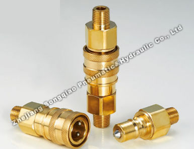 快速接头 - LSQ-S8 series - Zhejiang Songqiao Pneumatic and Hydraulic Co.,Ltd - 气动 / 液压 / 黄铜
