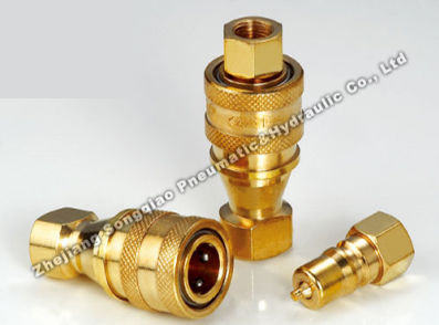 快速接头 - KZD series - Zhejiang Songqiao Pneumatic and Hydraulic Co.,Ltd - 气动 / 液压 / 黄铜