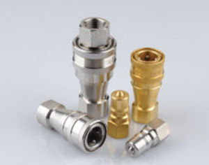 压缩空气接头 - KZD - Zhejiang Songqiao Pneumatic and Hydraulic Co.,Ltd - 用于气体 / 用于冷却液体 / 螺纹