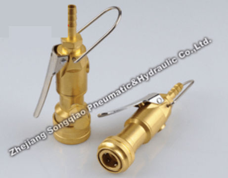 压缩空气接头 - LSQ - Zhejiang Songqiao Pneumatic and Hydraulic Co.,Ltd - 用于气体 / 用于冷却液体 / 快速