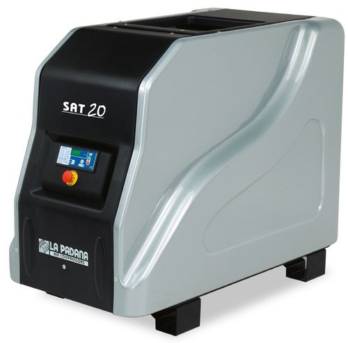 螺杆压缩机 - SAT 15, 20 series - La Padana Air Compressors - 旋转 / 空气 / 电动式