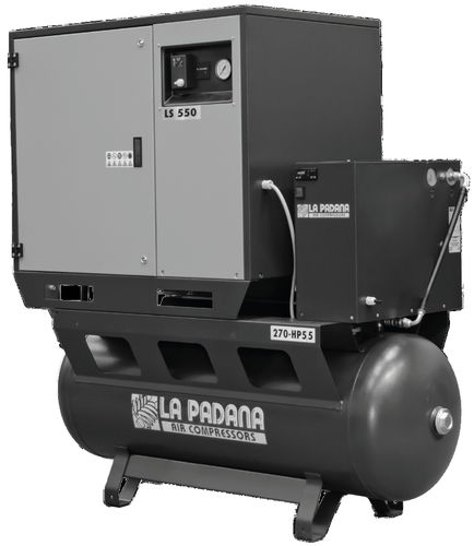 活塞压缩机 - LS 550 - 270E - La Padana Air Compressors - 空气 / 电动式 / 固定式
