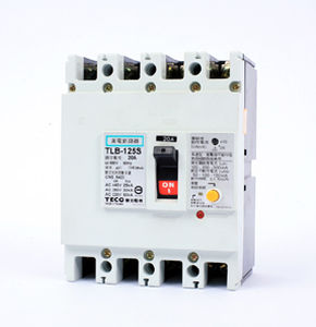 接地漏电断路器 - TLB Series RCBOs  - TECO ELECTRIC & MACHINERY Co., Ltd. - 交流 / 三极 / 4极