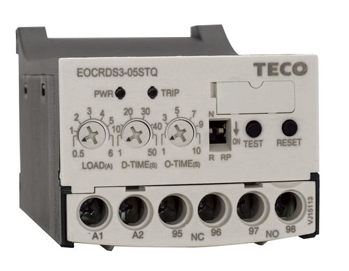 电流监控继电器 - EOCR - TECO ELECTRIC & MACHINERY Co., Ltd. - DIN导轨