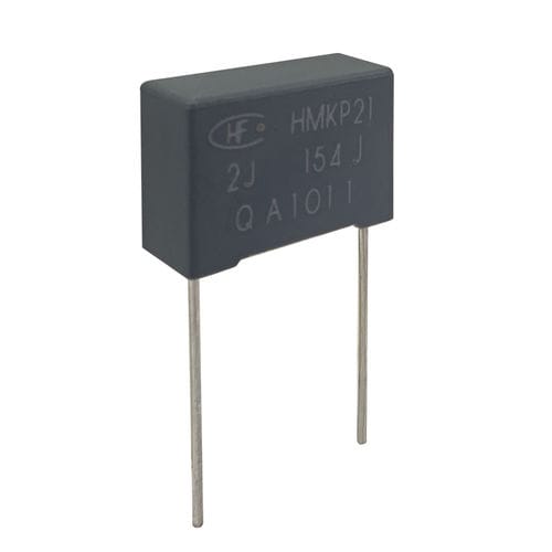 金属化聚丙烯膜电容器 - HM series - Xiamen Hongfa Electroacoustic Co.,Ltd. - 径向 / 脉冲 / 直流