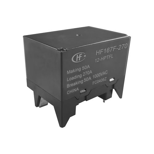 直流机电式继电器 - HF167F-270 - Xiamen Hongfa Electroacoustic Co.,Ltd. - 1NO / 紧凑型 / 明装