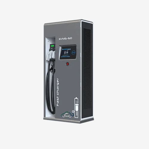 电动车充电站 - EVMS-60 - Sicon Chat Union Electric Co., Ltd - 直流 / 落地式 / 双充电线