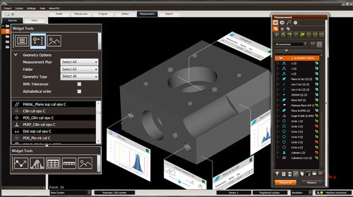 静态分析软件 - M3 Analytics  - Innovalia-Metrology - 流程 / 实时