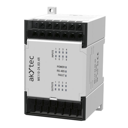 数字I/O模块 - MK110-24.8D.4R - akYtec GmbH - RS-485 / MODBUS / 8路数字输入